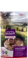 Hond Kat Accessories Snacks Runderlever 35g 1 Stuk Anifit